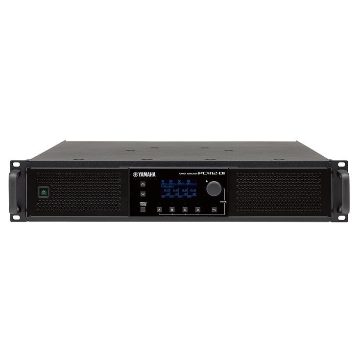 Yamaha PC412-DI 4-Channel 1200W Networked Matrix Amplifier