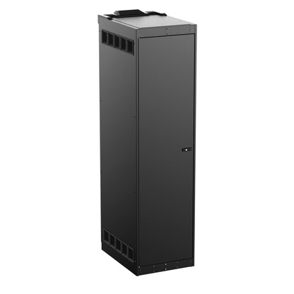 AtlasIED Texas Tough Equipment Rack 45RU USA-Made Install Cabinet | 30" | Perforated Door
