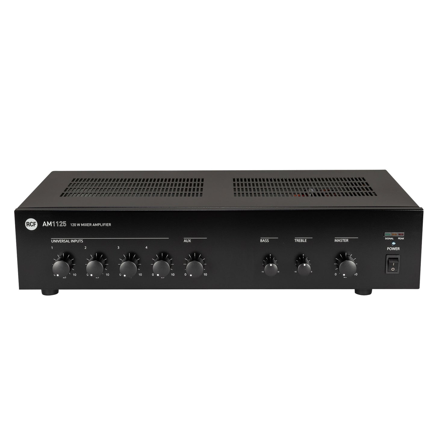 RCF AM1125 4-Input 120W Mixer Amplifier