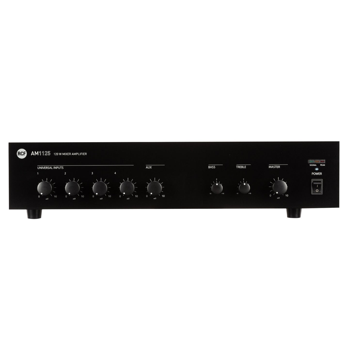 RCF AM1125 4-Input 120W Mixer Amplifier