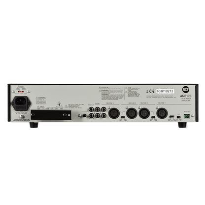 RCF AM1125 4-Input 120W Mixer Amplifier