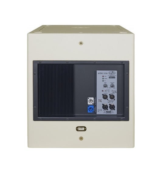 DAS Audio ARTEC-S15A 15 Band-Pass Powered Installation Subwoofer white back