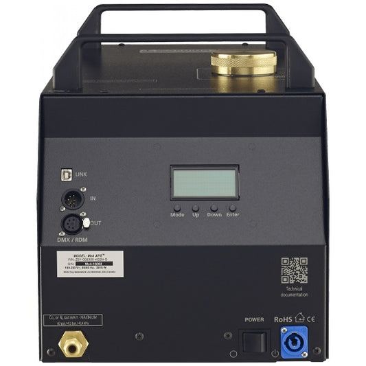MDG MDGME4 Quad-Output Professional Fog Machine