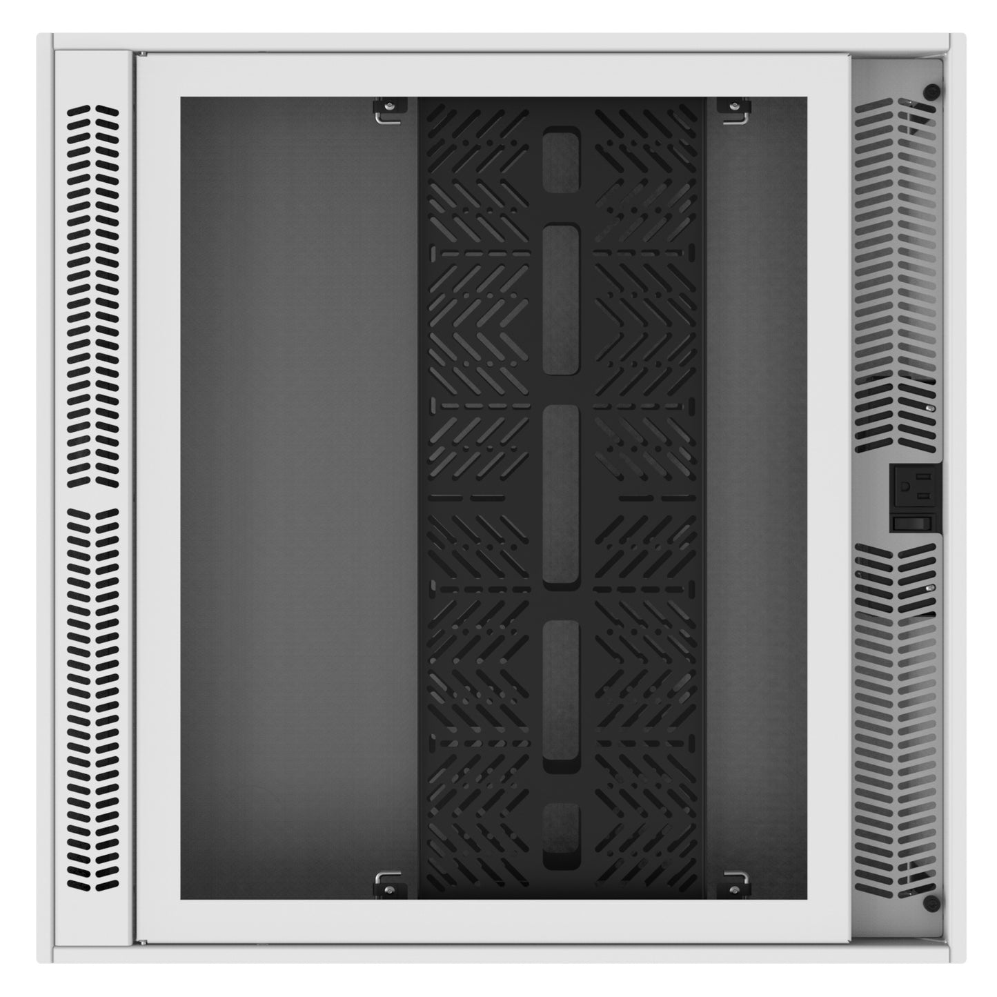 AtlasIED CR222 Ceiling-Mount Rack 2RU UL Plenum AmbiTILT | With PowerAWAKE | Without Projector Pole Adapter