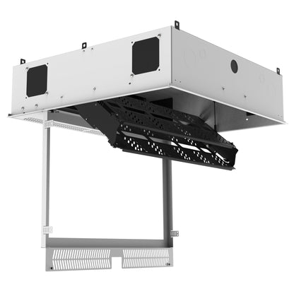 AtlasIED AtlasIED CR222 Ceiling-Mount Rack Ceiling-Mount Rack 2RU UL Plenum AmbiTILT | With PowerAWAKE | With Projector Pole Adapter