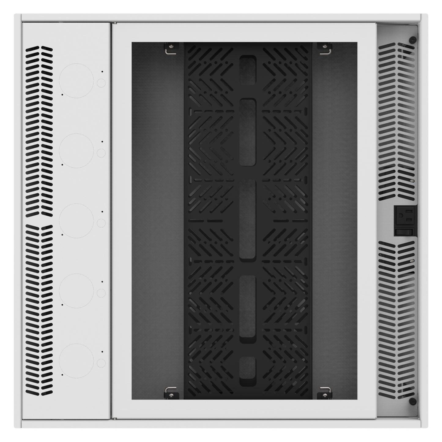 AtlasIED AtlasIED CR222 Ceiling-Mount Rack Ceiling-Mount Rack 2RU UL Plenum AmbiTILT | Without PowerAWAKE | With Projector Pole Adapter