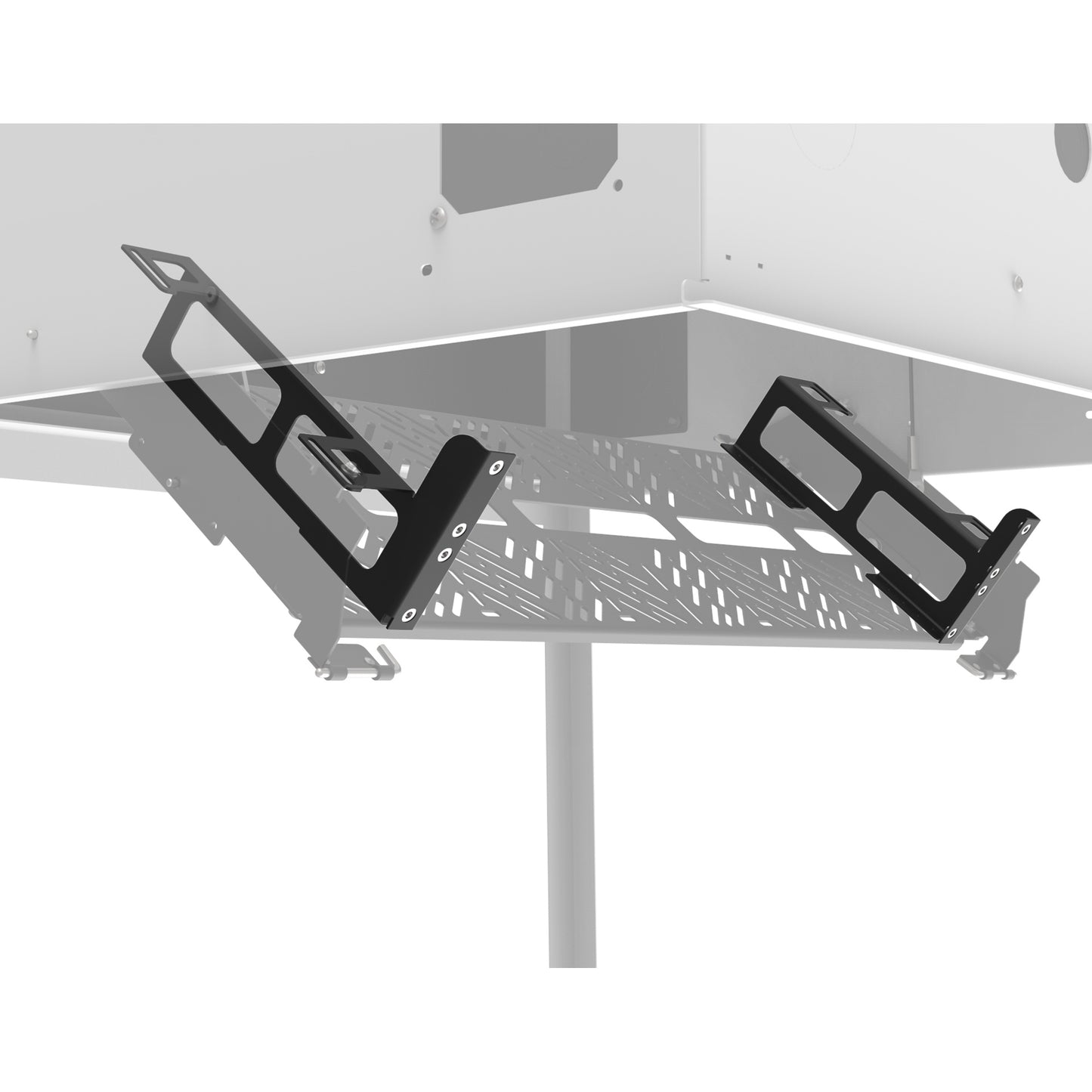 AtlasIED CR222RR Sliding Rack Rails for CR222 AmbiTILT Shelf