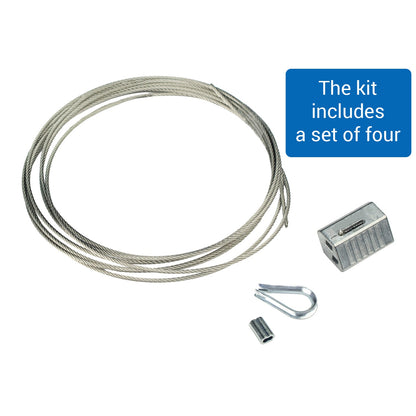 AtlasIED CR2CK Cabinet Suspension Cable Install Kit for CR Series