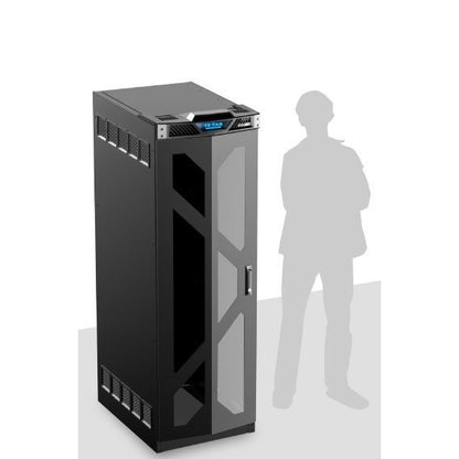 AtlasIED Texas Tough Equipment Rack 35RU USA-Made Gangable Install Rack | 30" | Acrylic Door
