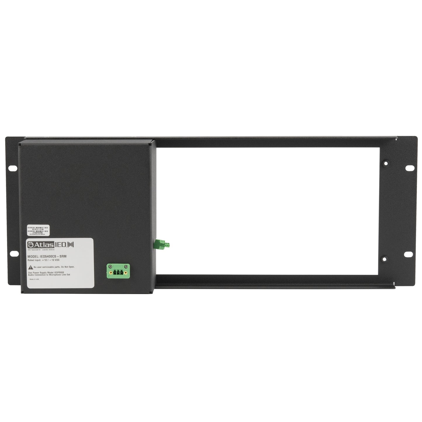 AtlasIED IED5400CS-SRM Rack Mount Kit With Powered Speaker for Intercom Stations