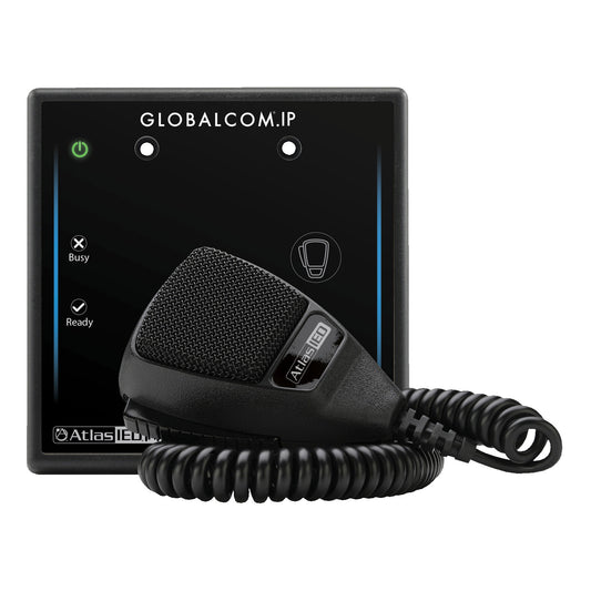 AtlasIED IPCSD1 Dante PTT Only Programmable Digital Microphone Station