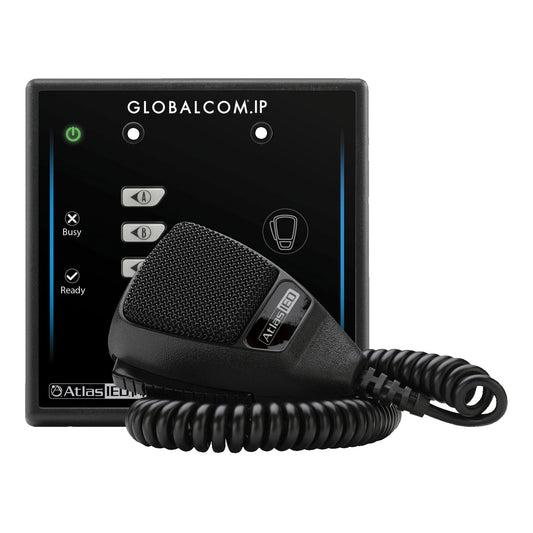 AtlasIED IPCSD4 Dante 4 Button Programmable Digital Microphone Station