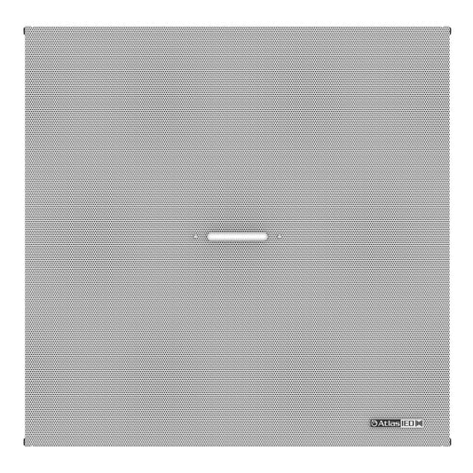 AtlasIED IP-22SYSMF Drop Tile Ceiling PoE+ IP Speaker Endpoint