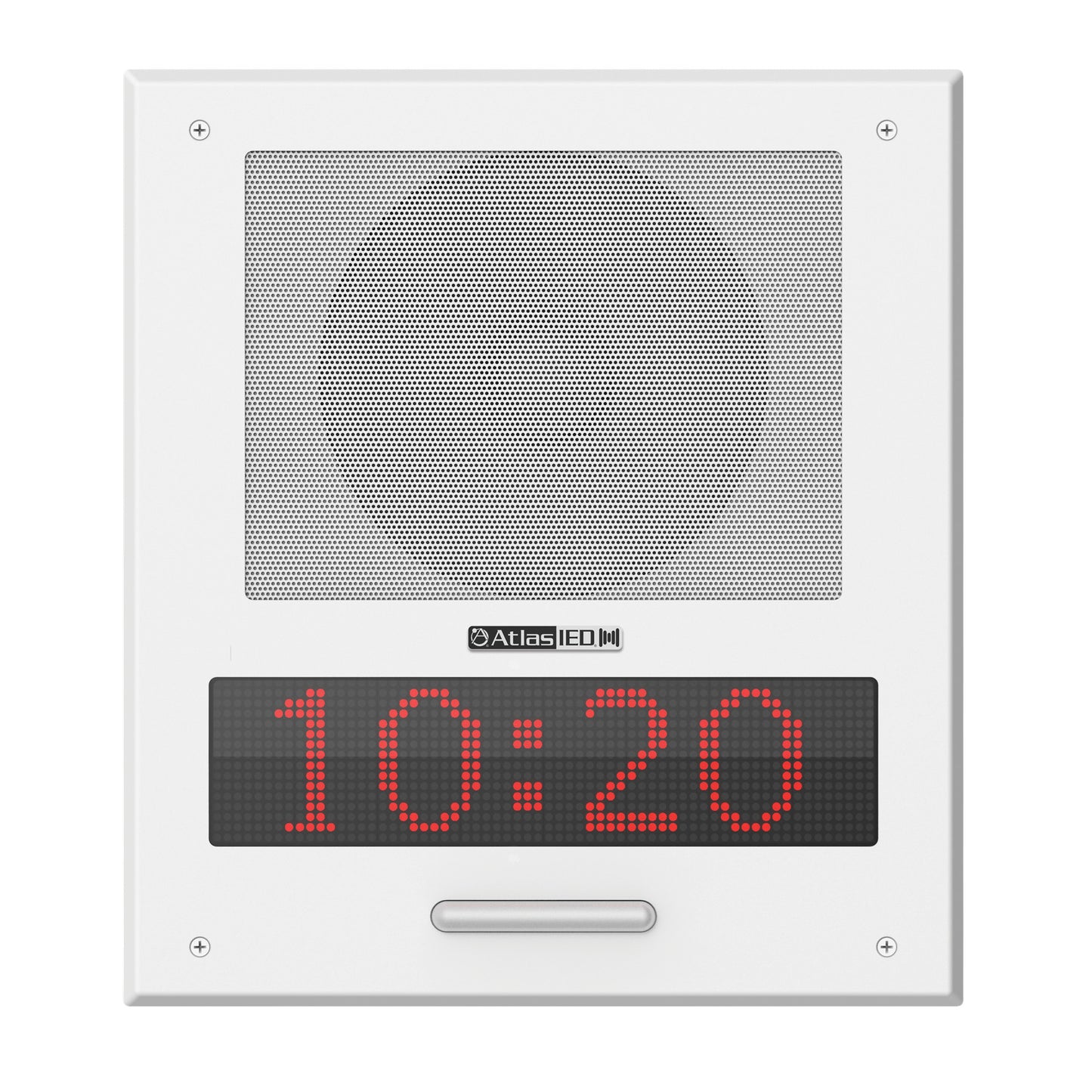 AtlasIED IP-8SCMF In-Wall/In-Ceiling PoE+ IP Speaker System
