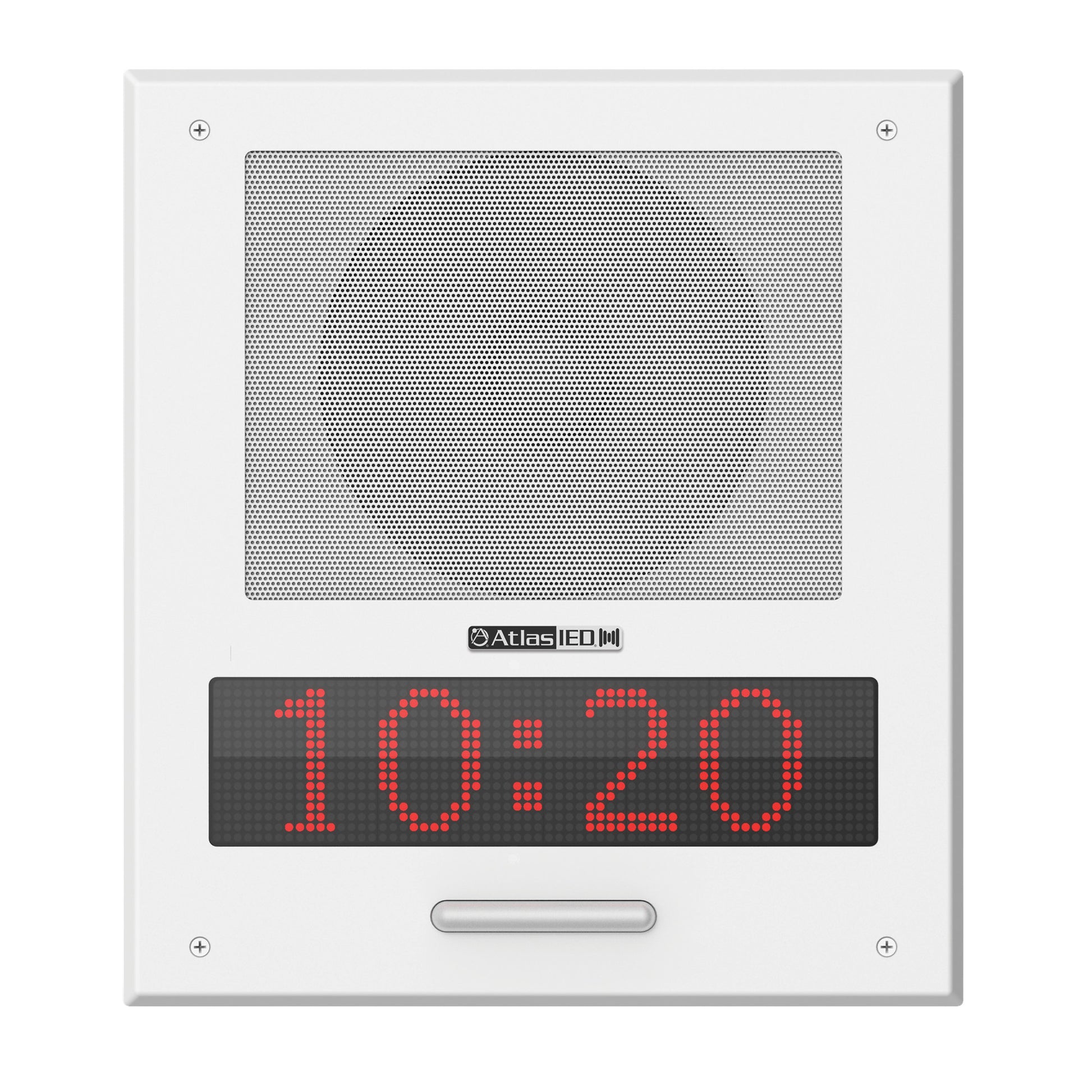 AtlasIED IP-8SCMF In-Wall/In-Ceiling PoE+ IP Speaker System