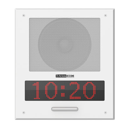 AtlasIED IP-8SCMF In-Wall/In-Ceiling PoE+ IP Speaker System