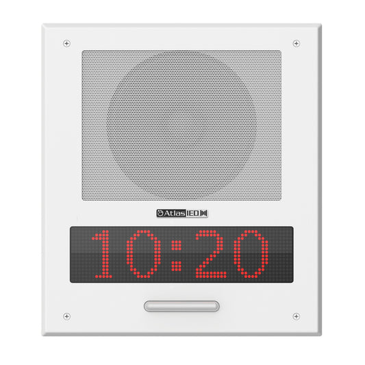 AtlasIED IP-8SCMF In-Wall/In-Ceiling PoE+ IP Speaker System
