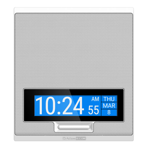 AtlasIED IP-SDMF-72 PoE+ Wall Mount IP Speaker With LCD and LED Flashers
