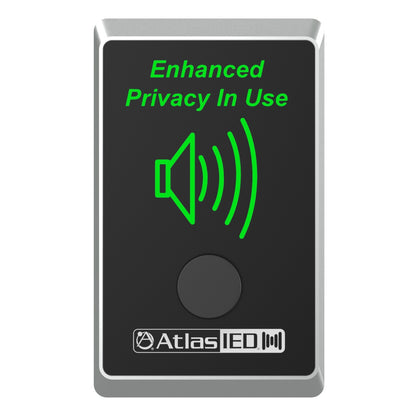 AtlasIED Z-SIGN Wireless Speech Privacy Activation Sign for Z Series