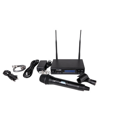 AtlasIED MW100 Wireless Microphone Kit for Install Audio | Handheld