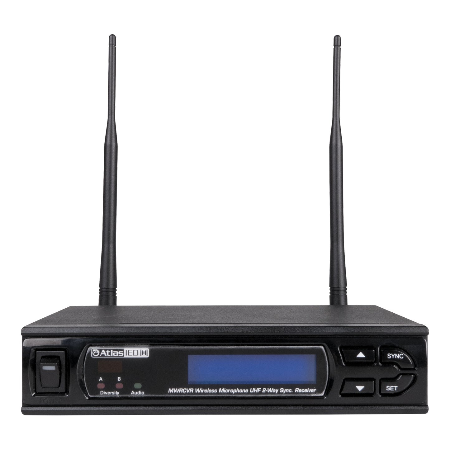 AtlasIED MWRCVR UHF Wireless Receiver for Mic and Guitar