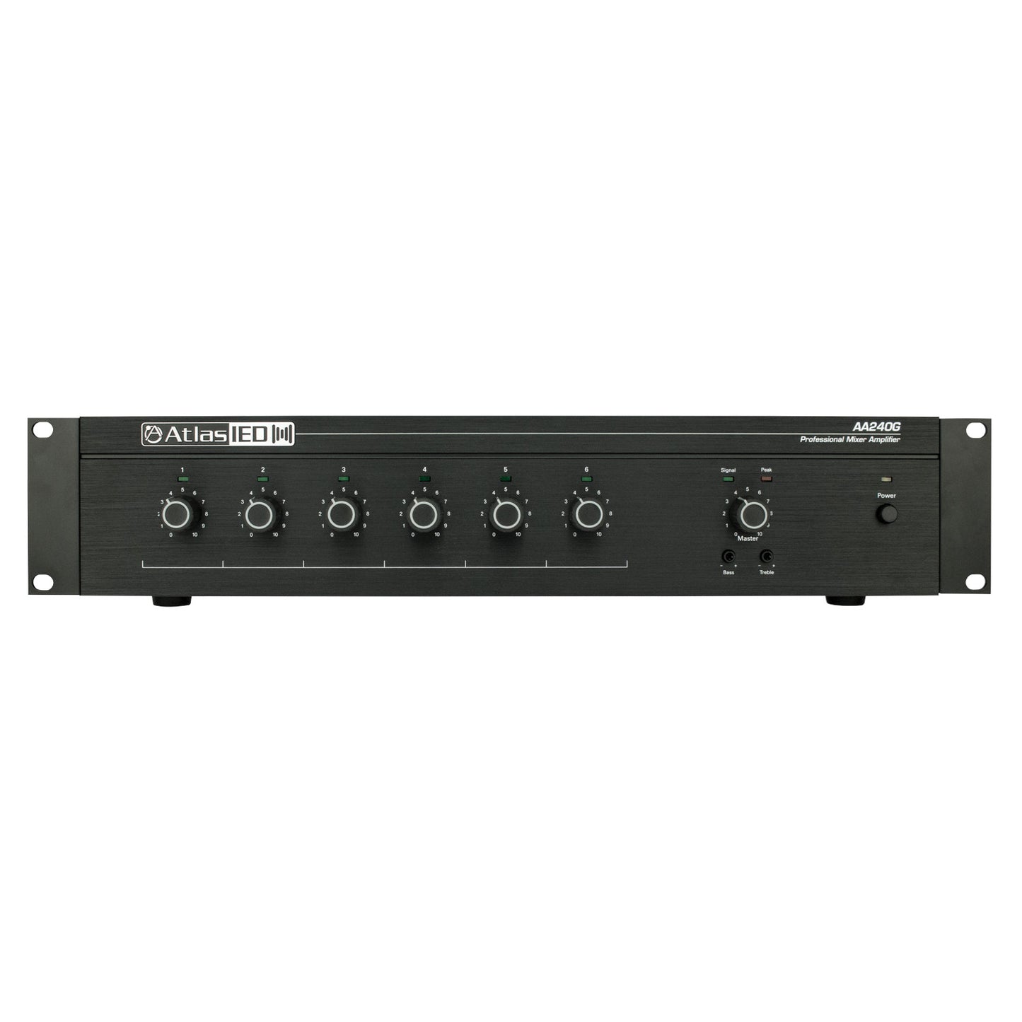 AtlasIED AA240G 6-Input 240W Mixer Amplifier front