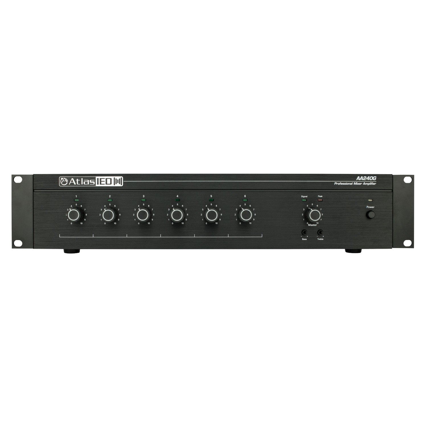 AtlasIED AA240G 6-Input 240W Mixer Amplifier front