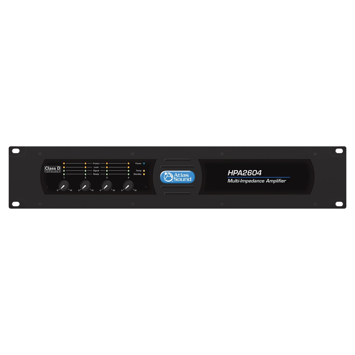 AtlasIED HPA2604 Four-Channel 2600-Watt Commercial Amplifier