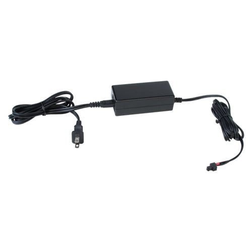 AtlasIED TSD-PS24V1000MA power supply with inline brick, AC plug cord, and terminal output lead