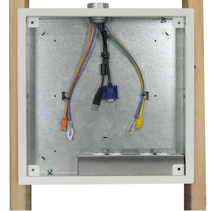 Lowell IWBK-1414 In-Wall Box With Breakaway Edge for Shallow Walls