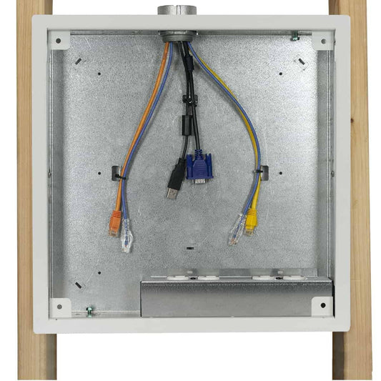 Lowell IWBK-1414 In-Wall Box With Breakaway Edge for Shallow Walls