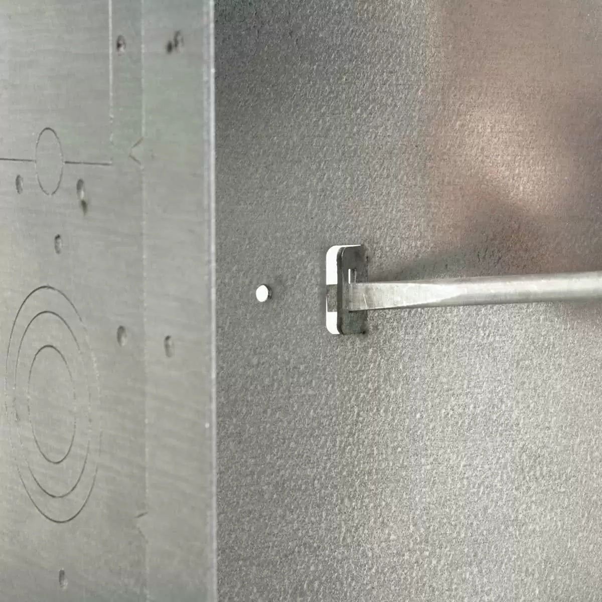 Lowell IWBK-1414 In-Wall Box With Breakaway Edge for Shallow Walls