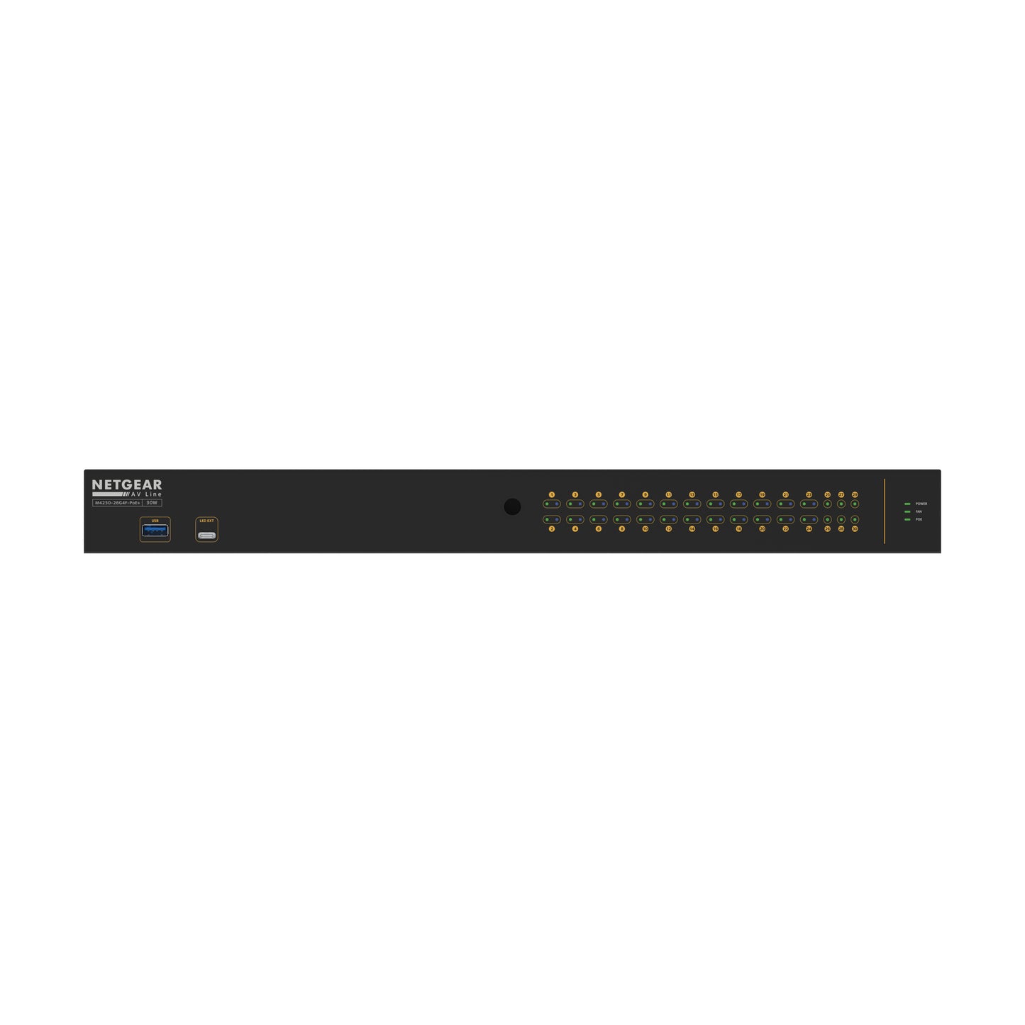 NETGEAR GSM4230P-100NAS 30 Port AV Switch