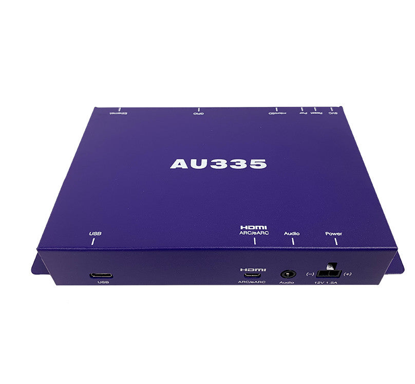 Brightsign AU335 Audio Only Player front top