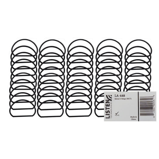 Listen Technologies LA-448 Metal D-Rings For ListenTALK Clips