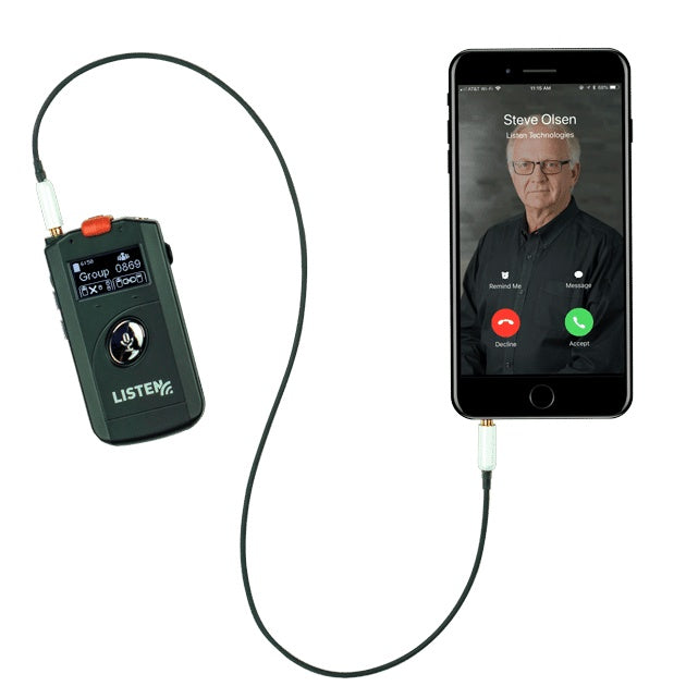 Listen Technologies LA-449 ListenTALK Smartphone Cable