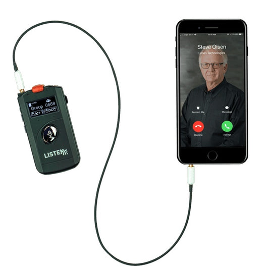 Listen Technologies LA-449 ListenTALK Smartphone Cable