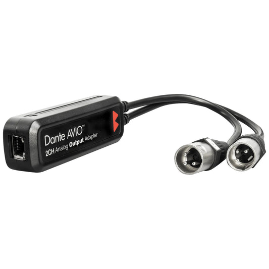Listen Technologies LA-466 Dante 2-Channel Output XLR Adapter