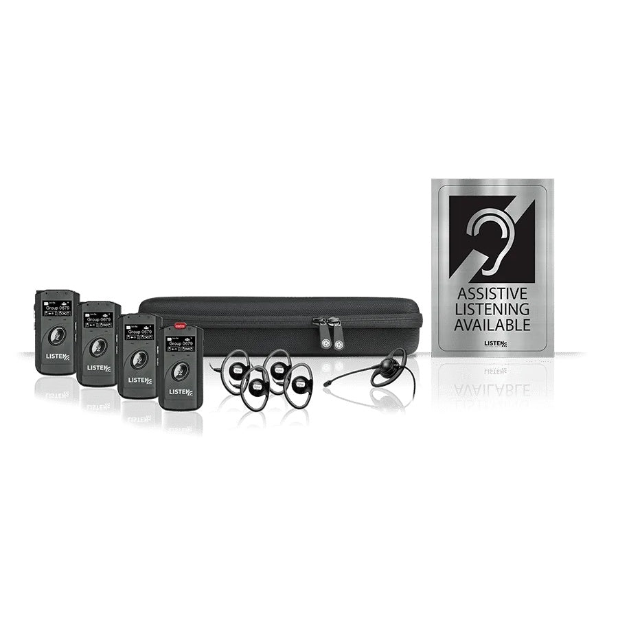 Listen Technologies LKS-4-A1 ListenTALK Portable ADA Kit