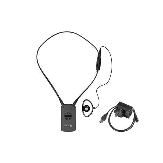 Listen Technologies MH-4200-072-P1 Meeting House Receiver Package With Integrated Neck Loop