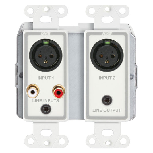 RDL DD-RN31 Bi-Directional Mic/Line Dante Interface