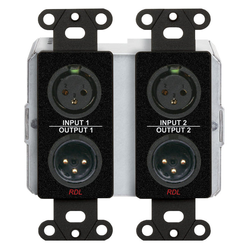 RDL DD-RN42 Bi-Directional Mic/Line Dante Interface
