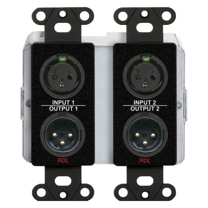 RDL DD-RN42 Bi-Directional Mic/Line Dante Interface