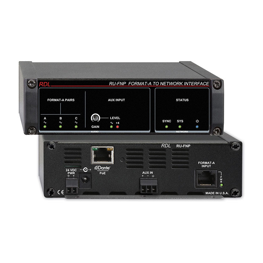 RDL RU-FNP Format-A to Network Interface