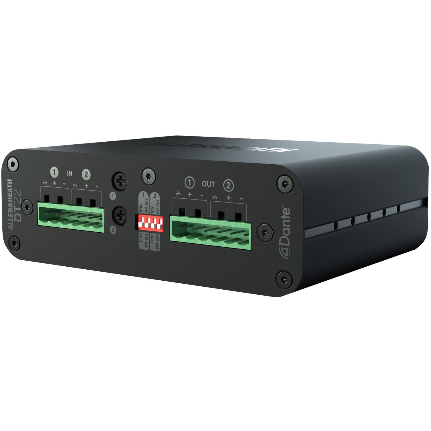 Allen & Heath DT22 Dante I/O Interface