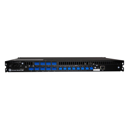 LEA Professional CONNECT 168 8-Channel 160W Power Amplifier back