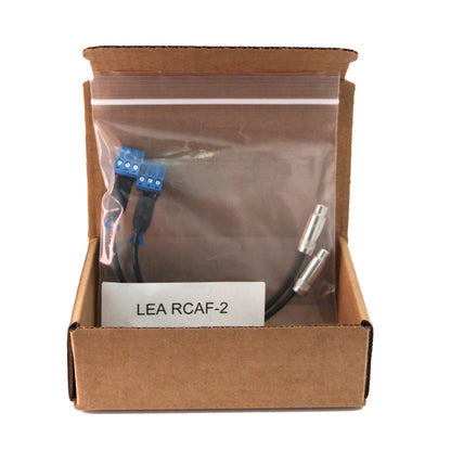 LEA Professional RCAF-2 Female RCA to Balanced 3-Pin Adapter Cable