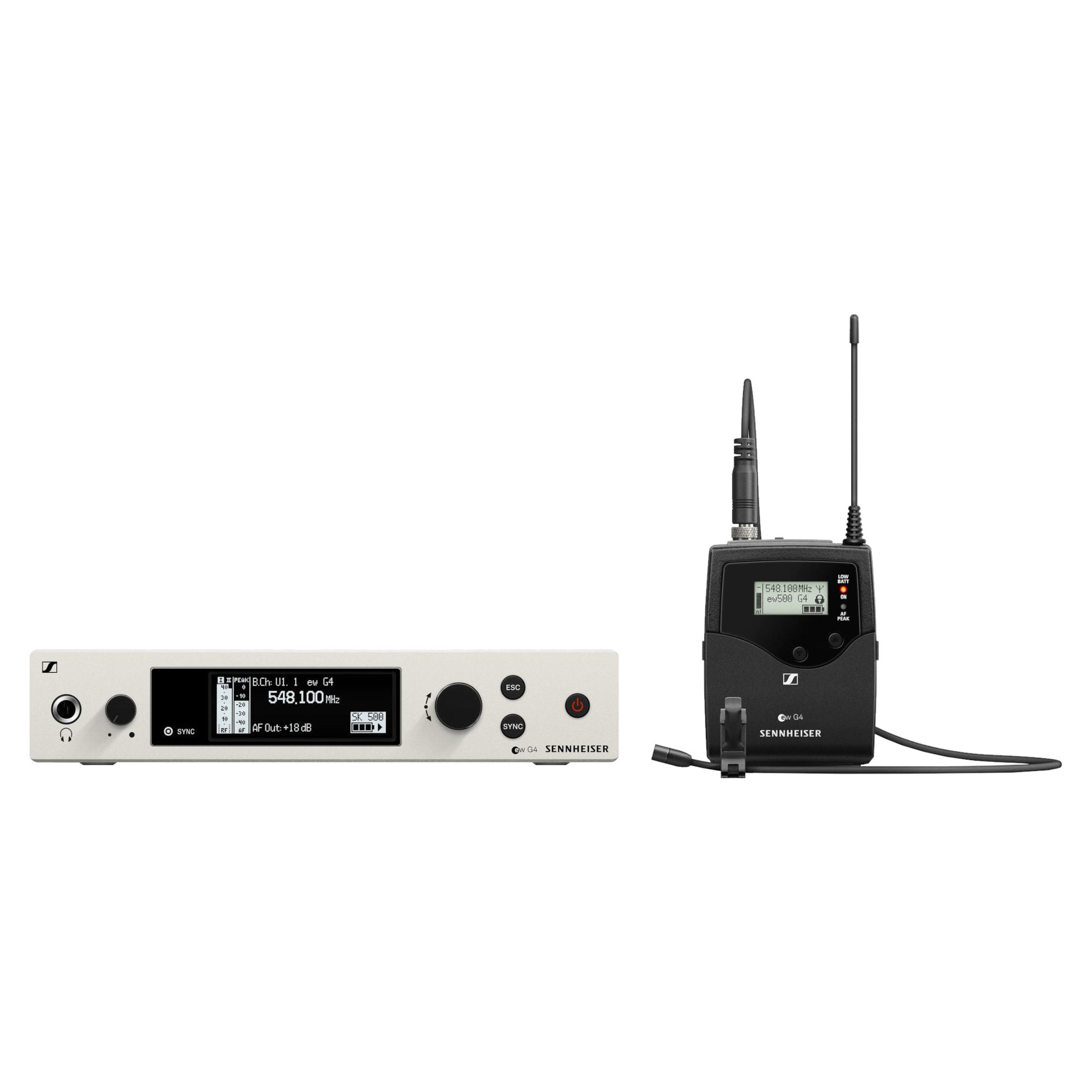 Sennheiser ew 500 G4-MKE 2 Wireless Lavalier Microphone System