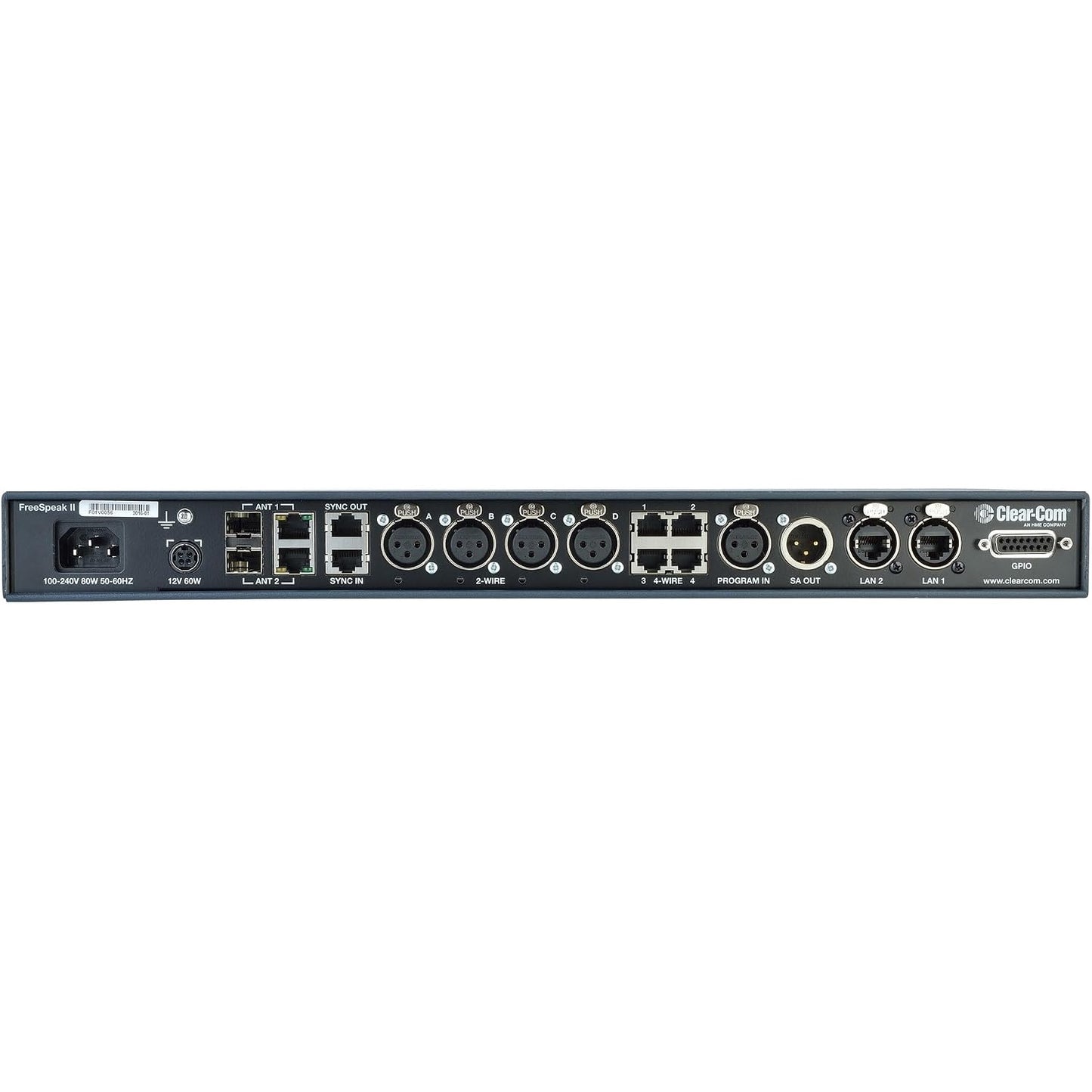 Clear-Com FSII-BASE-II Wireless Intercom Base Station | 5 Beltpack