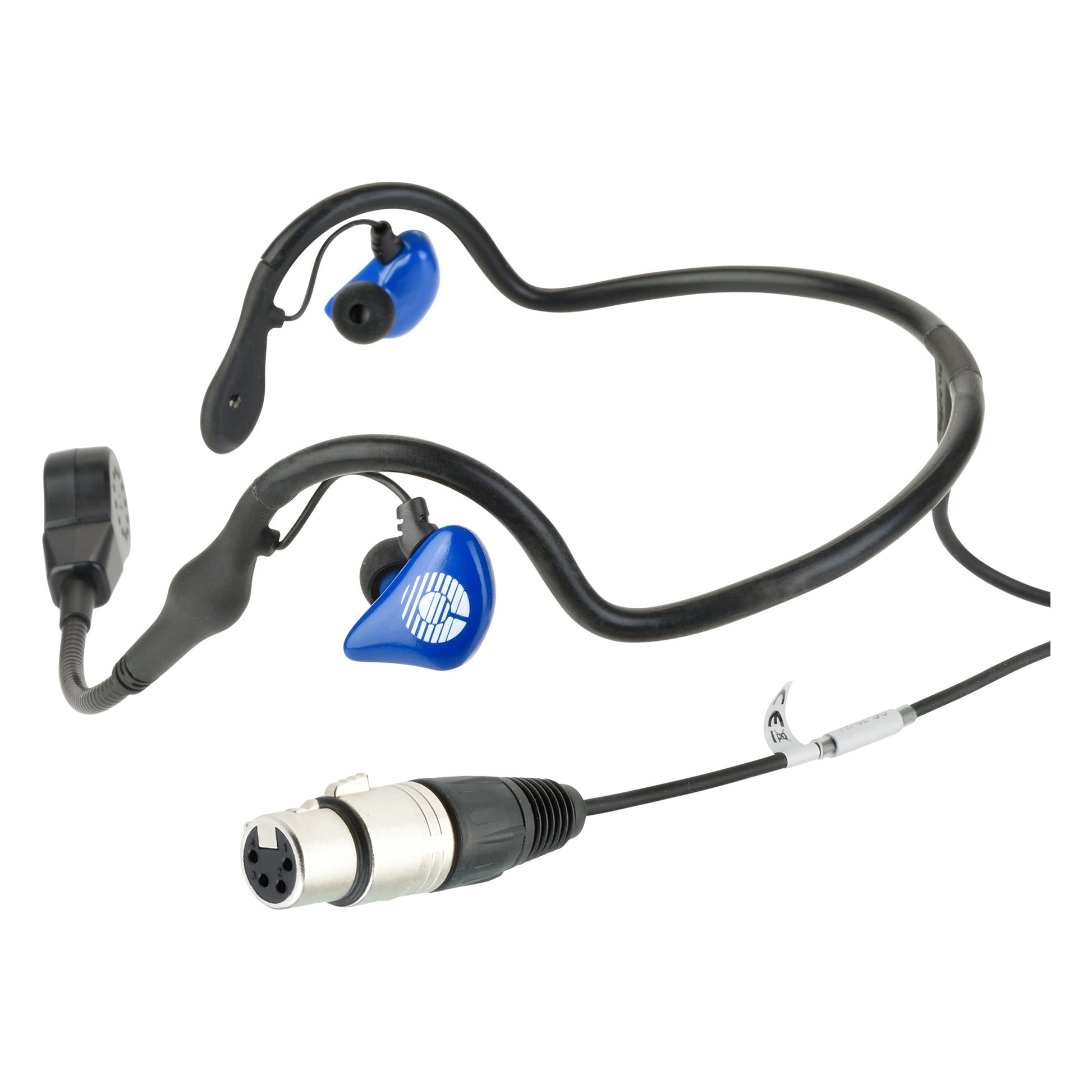 Clear-Com CC-70 Lightweight Wraparound Dual Ear Headset left